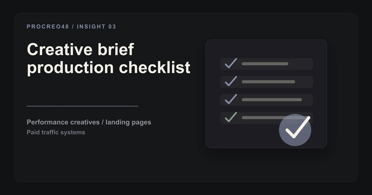 How to Write a Creative Brief That Gets You Banners Worth Running