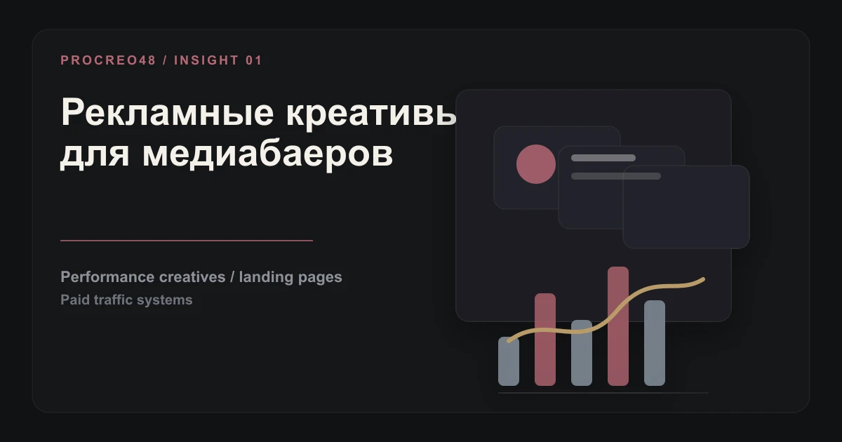 Рекламные креативы для медиабаинга: почему большинство команд теряет бюджет на этапе производства